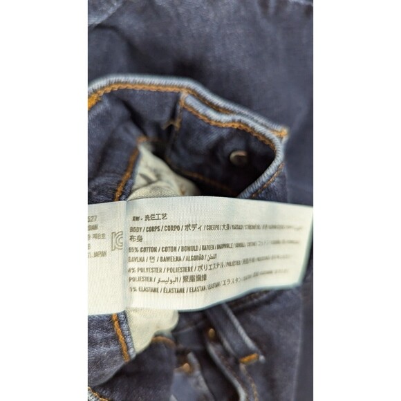 HOLLISTER Men‎ Jeans 34x28 Slim Straight Epic Flex Preppy Dark Wash Denim - Picture 4 of 10